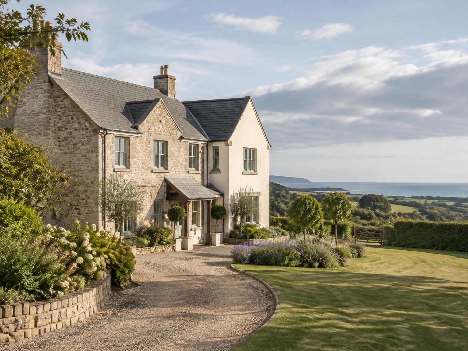 Premium British property in a natural countryside setting